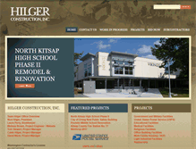 Tablet Screenshot of hilgerconstruction.com
